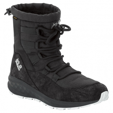 Jack Wolfskin Buty zimowe Nevada Mid Texapore (futro polarowe, lekkie) czarne damskie